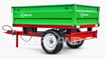 Прицеп Kerland П-3210 с ПСМ к трактору (самосвальный)