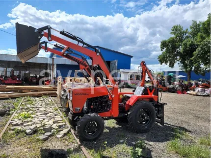 Экскаваторно-погрузочный комплекс на базе Минитрактора Уралец-224 (4×4)